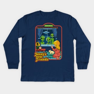 Jenny's New Friends Kids Long Sleeve T-Shirt